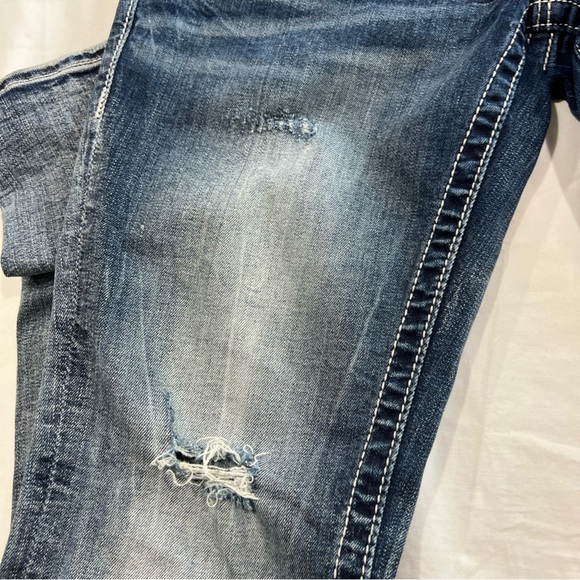 Vigoss Blue Boyfriend Jeans Relaxed Fit - Picture 6 of 11